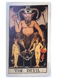大アルカナ15悪魔の意味(タロットカード)
