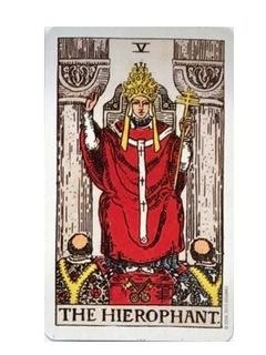 大アルカナ5教皇の意味(タロットカード)