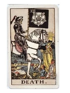 大アルカナ13死神の意味(タロットカード)